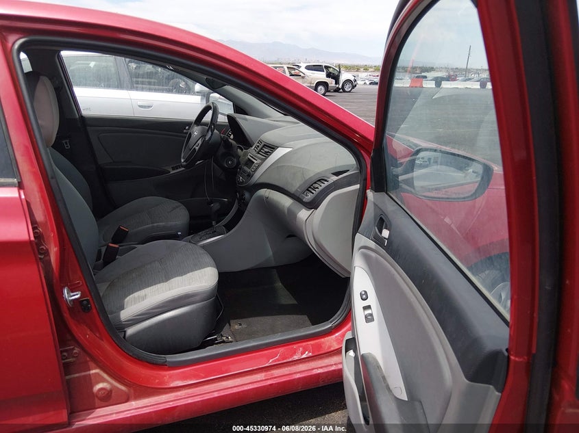2016 Hyundai Accent VIN KMHCT5AE8GU243436 IAAI salvage auction — NORMAL WEAR, Salvage Title, sold $875 on 2026-07-17 (photo 5)