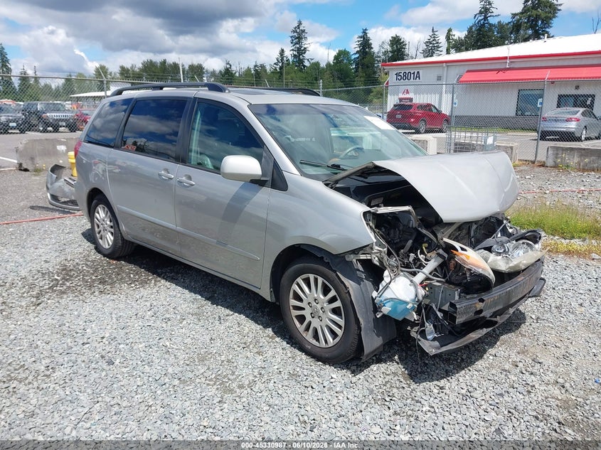 2008 Toyota Sienna VIN 5TDZK22C78S184527 IAAI salvage auction — FRONT END, Bill Of Sale (Washington), sold $500 on 2026-07-08 (photo 1)