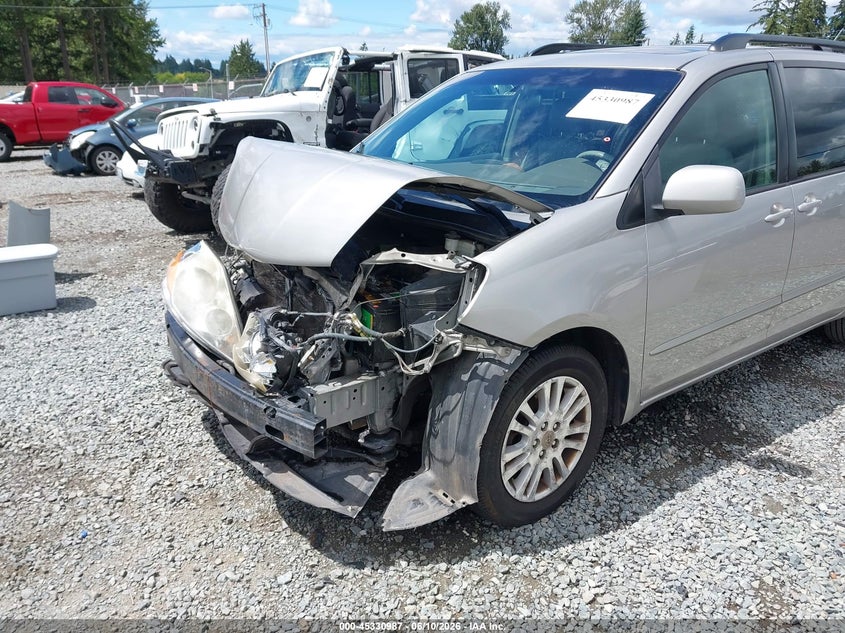 2008 Toyota Sienna VIN 5TDZK22C78S184527 IAAI salvage auction — FRONT END, Bill Of Sale (Washington), sold $500 on 2026-07-08 (photo 6)