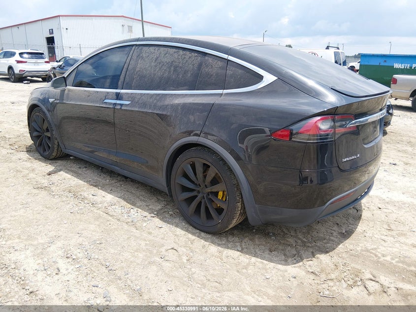 2016 Tesla Model x VIN 5YJXCAE27GF002457 IAAI salvage auction — NORMAL WEAR, Clear (Georgia), sold $2,150 on 2026-07-30 (photo 3)