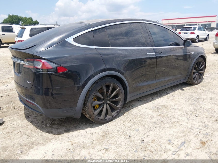 2016 Tesla Model x VIN 5YJXCAE27GF002457 IAAI salvage auction — NORMAL WEAR, Clear (Georgia), sold $2,150 on 2026-07-30 (photo 4)