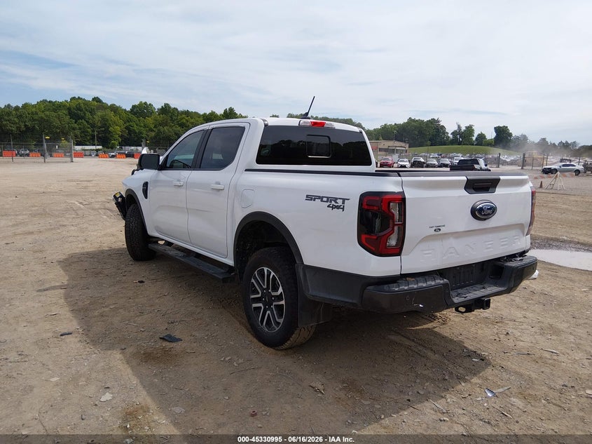 2025 Ford Ranger VIN 1FTER4KH5SLE77823 IAAI salvage auction — FRONT END, Salvage Title, sold $8,300 on 2026-07-29 (photo 3)