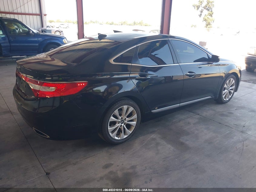 2013 Hyundai Azera VIN KMHFG4JG8DA265821 IAAI salvage auction — NORMAL WEAR, Clear - Dealer Only (California), sold $875 on 2026-07-07 (photo 2)
