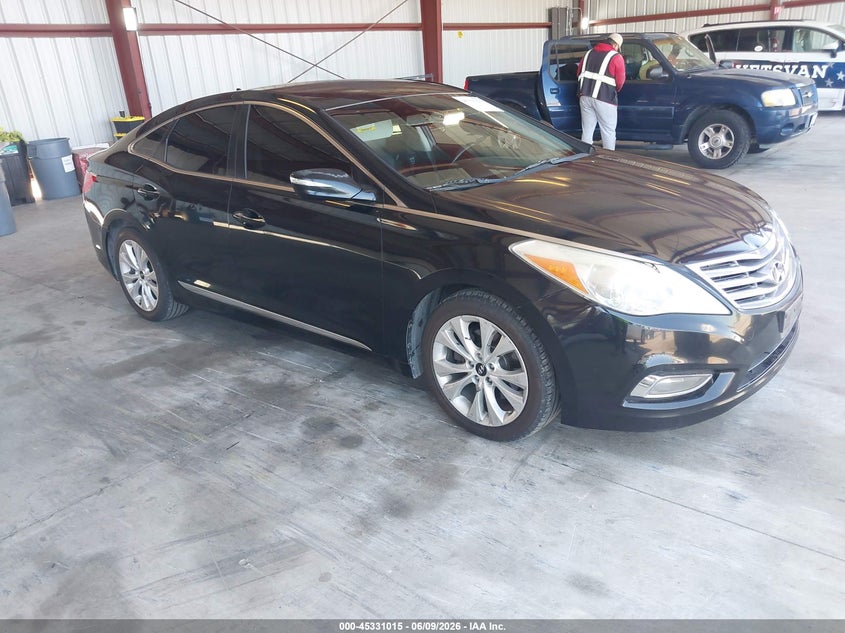 2013 Hyundai Azera VIN KMHFG4JG8DA265821 IAAI salvage auction — NORMAL WEAR, Clear - Dealer Only (California), sold $875 on 2026-07-07 (photo 3)