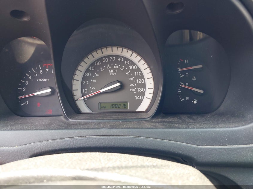 2008 Kia Spectra VIN KNAFE161185014986 IAAI salvage auction — NORMAL WEAR, Clear (North Carolina), sold $475 on 2026-07-22 (photo 7)
