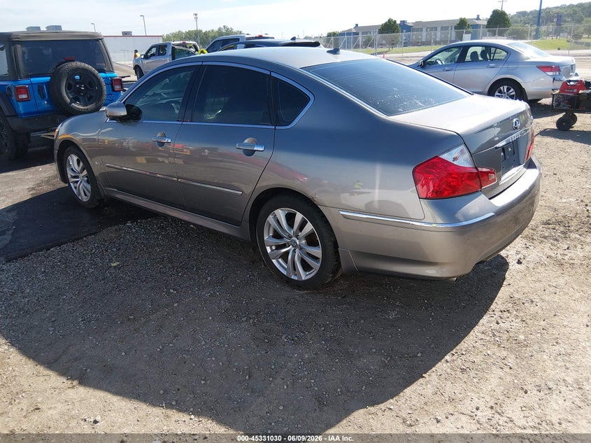2008 Infiniti M VIN JNKAY01F38M656275 IAAI salvage auction — WATER/FLOOD, Salvage (Missouri), sold $25 on 2026-07-21 (photo 3)
