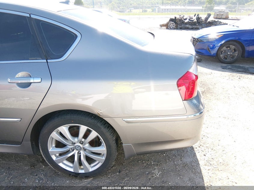 2008 Infiniti M VIN JNKAY01F38M656275 IAAI salvage auction — WATER/FLOOD, Salvage (Missouri), sold $25 on 2026-07-21 (photo 6)