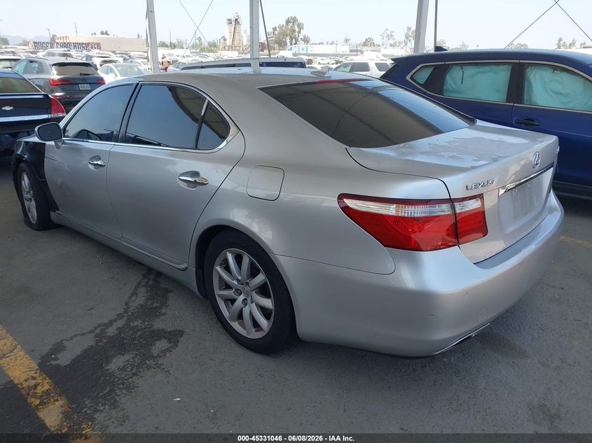 2007 Lexus Ls VIN JTHGL46F975008666 IAAI salvage auction — LEFT FRONT, Salvage (California), sold $725 on 2026-07-22 (photo 3)