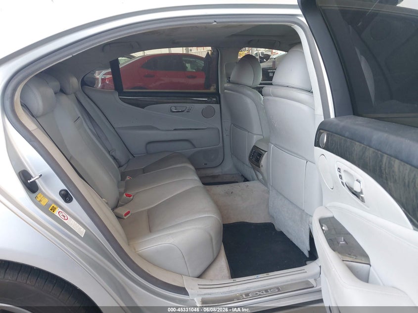2007 Lexus Ls VIN JTHGL46F975008666 IAAI salvage auction — LEFT FRONT, Salvage (California), sold $725 on 2026-07-22 (photo 8)