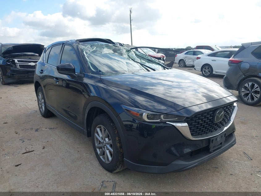2022 Mazda Cx-5 VIN JM3KFBCM2N0579881 IAAI salvage auction — ROOF, Salvage Title, sold $3,850 on 2026-07-31 (photo 1)