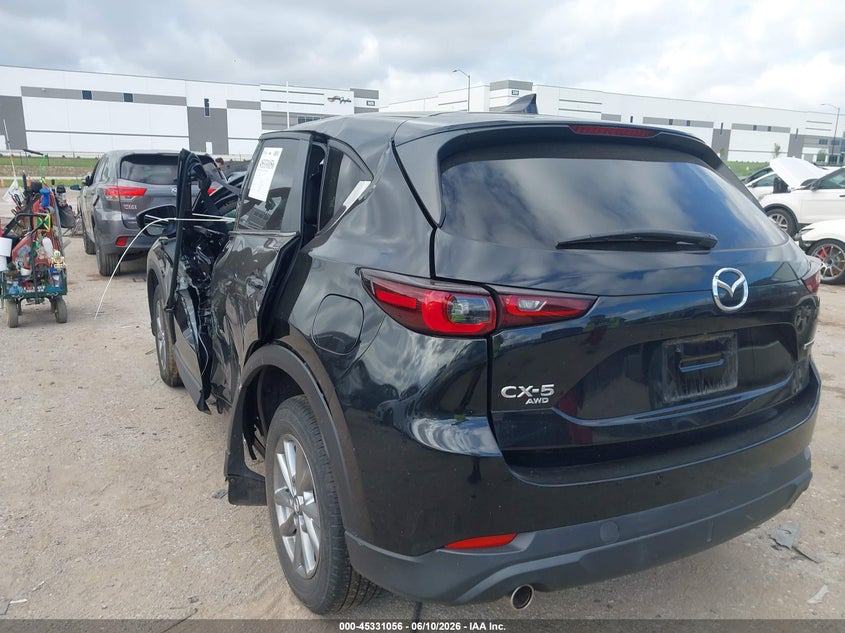 2022 Mazda Cx-5 VIN JM3KFBCM2N0579881 IAAI salvage auction — ROOF, Salvage Title, sold $3,850 on 2026-07-31 (photo 3)