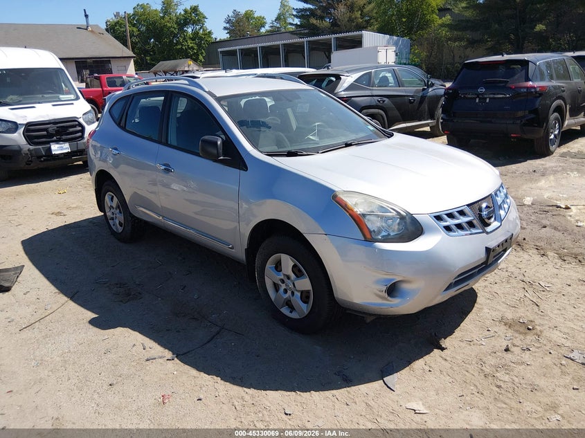 2014 Nissan Rogue VIN JN8AS5MV2EW717199 IAAI salvage auction — NORMAL WEAR, Salvage Title, sold $300 on 2026-07-08 (photo 1)