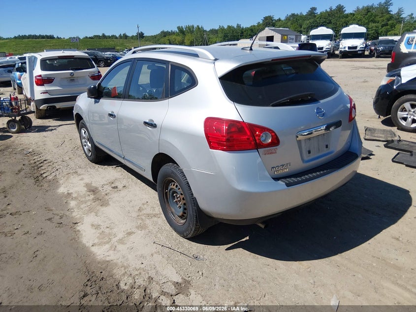 2014 Nissan Rogue VIN JN8AS5MV2EW717199 IAAI salvage auction — NORMAL WEAR, Salvage Title, sold $300 on 2026-07-08 (photo 3)