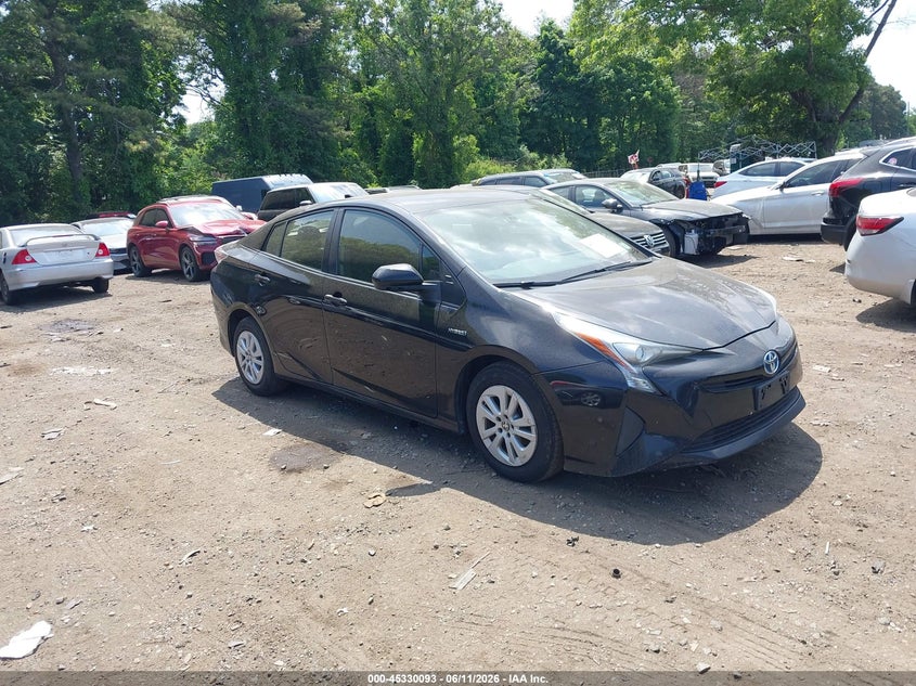 2016 Toyota Prius VIN JTDKBRFU7G3502904 IAAI salvage auction — NORMAL WEAR, Clear (New York), sold $3,550 on 2026-07-28 (photo 1)