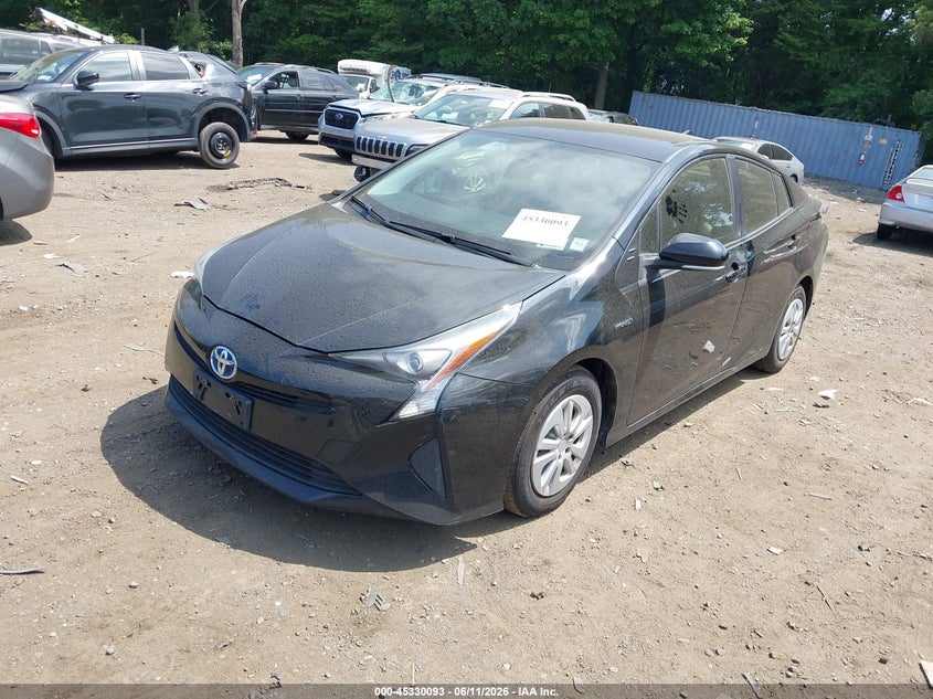 2016 Toyota Prius VIN JTDKBRFU7G3502904 IAAI salvage auction — NORMAL WEAR, Clear (New York), sold $3,550 on 2026-07-28 (photo 2)