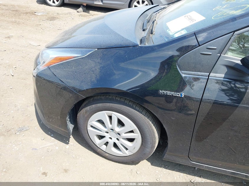 2016 Toyota Prius VIN JTDKBRFU7G3502904 IAAI salvage auction — NORMAL WEAR, Clear (New York), sold $3,550 on 2026-07-28 (photo 6)