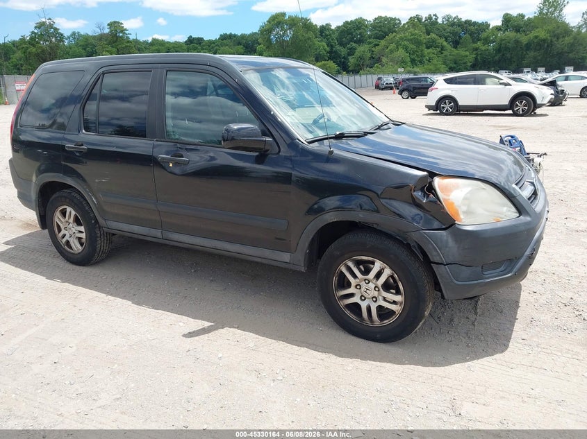 2004 Honda Cr-v VIN SHSRD78844U222071 IAAI salvage auction — NORMAL WEAR, Clear (New Jersey), sold $475 on 2026-07-28 (photo 1)