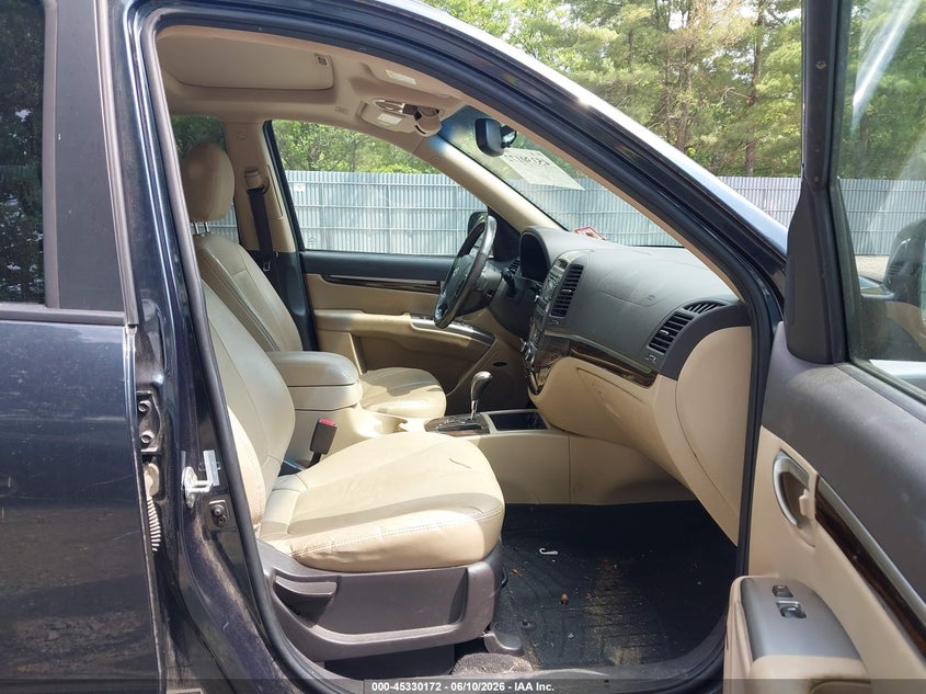 2012 Hyundai Santa fe VIN 5XYZKDAG1CG098944 IAAI salvage auction — FRONT & REAR, Salvage (New Jersey), sold $775 on 2026-07-11 (photo 5)