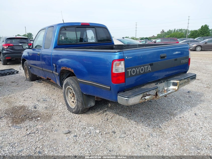 1996 Toyota T100 VIN JT4TN12D4T0025119 IAAI salvage auction — NORMAL WEAR, Original (Ohio), sold $375 on 2026-07-08 (photo 3)