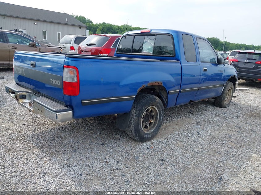 1996 Toyota T100 VIN JT4TN12D4T0025119 IAAI salvage auction — NORMAL WEAR, Original (Ohio), sold $375 on 2026-07-08 (photo 4)