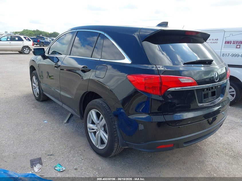 2013 Acura Rdx VIN 5J8TB3H3XDL010709 IAAI salvage auction — FRONT END, Salvage (Oklahoma), sold $1,000 on 2026-07-28 (photo 3)