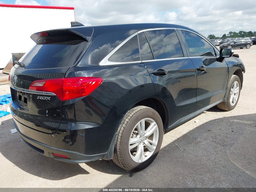 2013 Acura Rdx VIN 5J8TB3H3XDL010709 IAAI salvage auction — FRONT END, Salvage (Oklahoma), sold $1,000 on 2026-07-28 (photo 4)