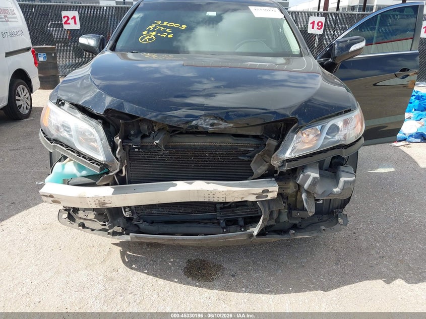 2013 Acura Rdx VIN 5J8TB3H3XDL010709 IAAI salvage auction — FRONT END, Salvage (Oklahoma), sold $1,000 on 2026-07-28 (photo 6)