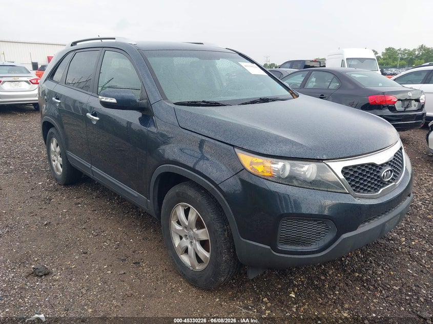 2012 Kia Sorento VIN 5XYKT4A24CG244899 IAAI salvage auction — NORMAL WEAR, Clear (Illinois), sold $475 on 2026-07-08 (photo 1)