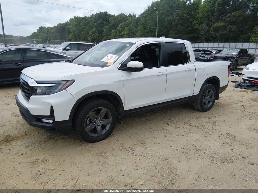2021 Honda Ridgeline VIN 5FPYK3F51MB011377 IAAI salvage auction — FRONT END, Wait Title, sold $12,300 on 2026-10-15 (photo 2)