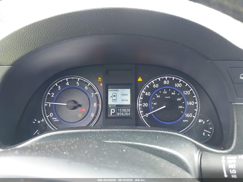 2013 Infiniti G VIN JN1CV6AR7DM358812 IAAI salvage auction — FRONT END, Salvage (Ohio), sold $725 on 2026-08-29 (photo 7)