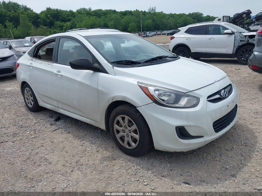 2014 Hyundai Accent VIN KMHCT4AE3EU751692 IAAI salvage auction — NORMAL WEAR, Salvage Title, sold $225 on 2026-07-29 (photo 1)