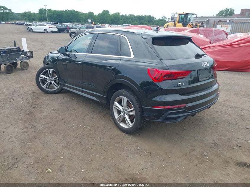 2020 Audi Q3 VIN WA1EECF36L1024242 IAAI salvage auction — FRONT END, Salvage (Idaho), sold $3,975 on 2026-07-15 (photo 3)