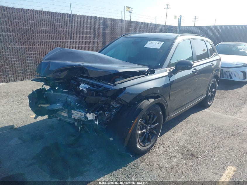 2026 Honda Cr-v VIN 7FARS5H86TE008946 IAAI salvage auction — FRONT END, Salvage Title, sold $25 on 2026-07-29 (photo 2)