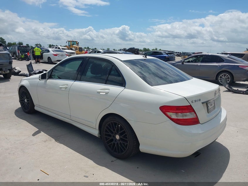 2011 Mercedes-benz C class VIN WDDGF5EB9BA460801 IAAI salvage auction — RIGHT SIDE, Original (Texas), sold $25 on 2026-07-29 (photo 3)
