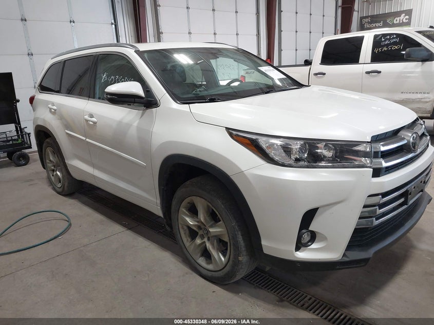 2019 Toyota Highlander VIN 5TDDZRFH1KS741511 IAAI salvage auction — BIOHAZARD/CHEMICAL, Salvage Title, sold $12,000 on 2026-07-12 (photo 1)