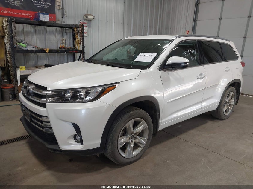 2019 Toyota Highlander VIN 5TDDZRFH1KS741511 IAAI salvage auction — BIOHAZARD/CHEMICAL, Salvage Title, sold $12,000 on 2026-07-12 (photo 2)