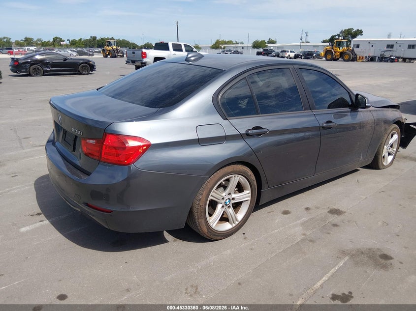 2015 BMW 3er VIN WBA3A5G59FNS86514 IAAI salvage auction — FRONT END, Salvage Title, sold $1,300 on 2026-07-10 (photo 4)