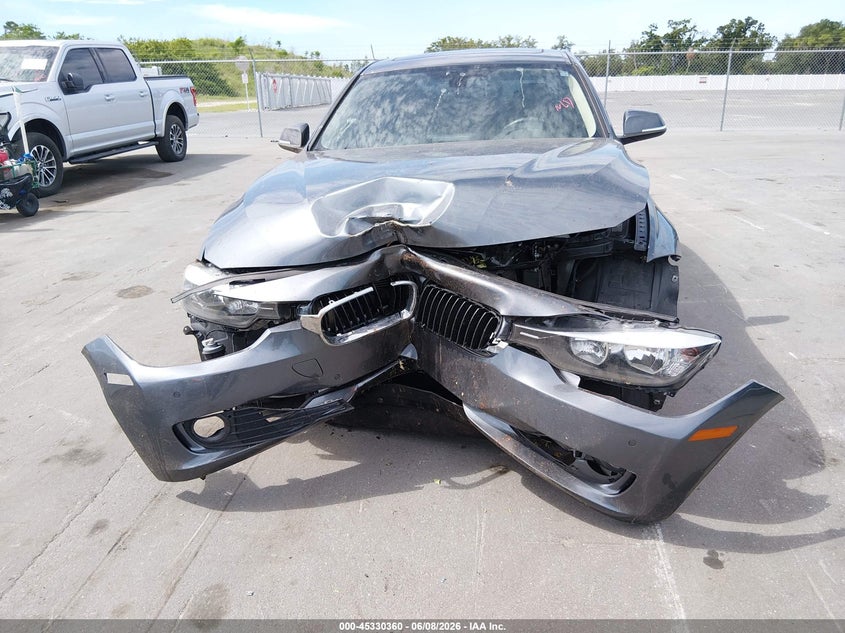 2015 BMW 3er VIN WBA3A5G59FNS86514 IAAI salvage auction — FRONT END, Salvage Title, sold $1,300 on 2026-07-10 (photo 6)