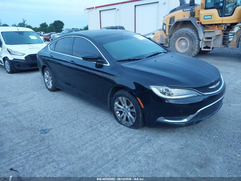 2016 Chrysler 200 VIN 1C3CCCABXGN165478 IAAI salvage auction — NORMAL WEAR, Original (Kentucky), sold $450 on 2026-07-20 (photo 1)