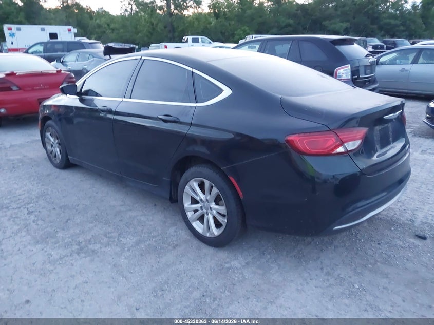 2016 Chrysler 200 VIN 1C3CCCABXGN165478 IAAI salvage auction — NORMAL WEAR, Original (Kentucky), sold $450 on 2026-07-20 (photo 3)