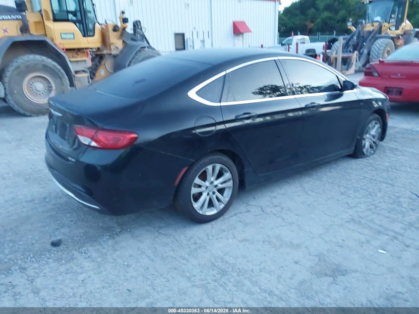 2016 Chrysler 200 VIN 1C3CCCABXGN165478 IAAI salvage auction — NORMAL WEAR, Original (Kentucky), sold $450 on 2026-07-20 (photo 4)