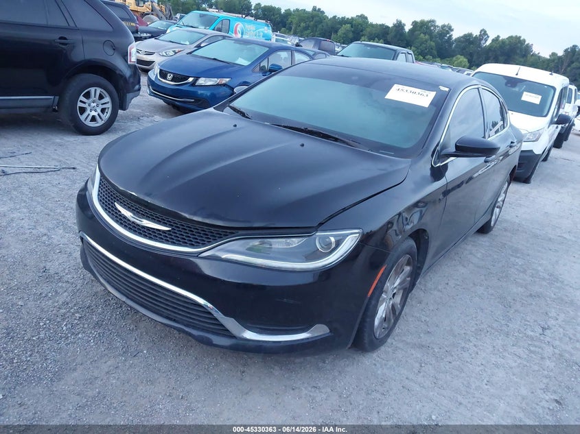 2016 Chrysler 200 VIN 1C3CCCABXGN165478 IAAI salvage auction — NORMAL WEAR, Original (Kentucky), sold $450 on 2026-07-20 (photo 6)