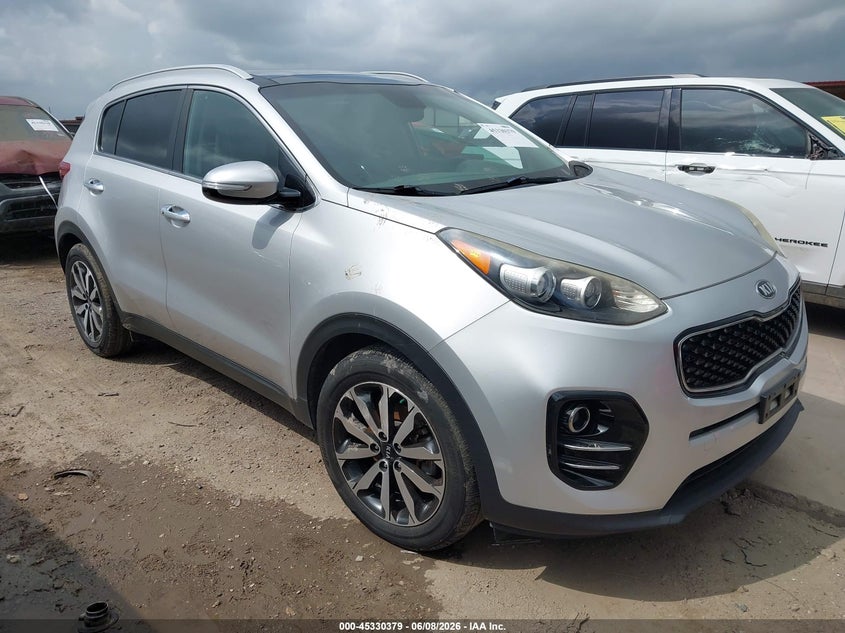 2017 Kia Sportage VIN KNDPN3AC0H7244888 IAAI salvage auction — NORMAL WEAR, Original (Texas), sold $3,500 on 2026-07-07 (photo 1)