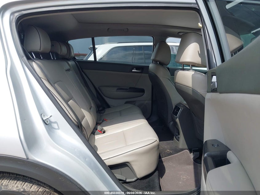 2017 Kia Sportage VIN KNDPN3AC0H7244888 IAAI salvage auction — NORMAL WEAR, Original (Texas), sold $3,500 on 2026-07-07 (photo 8)