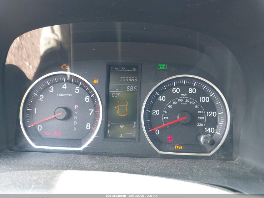 2008 Honda Cr-v VIN JHLRE48778C017750 IAAI salvage auction — NORMAL WEAR, Clear (Pennsylvania), sold $875 on 2026-07-14 (photo 7)