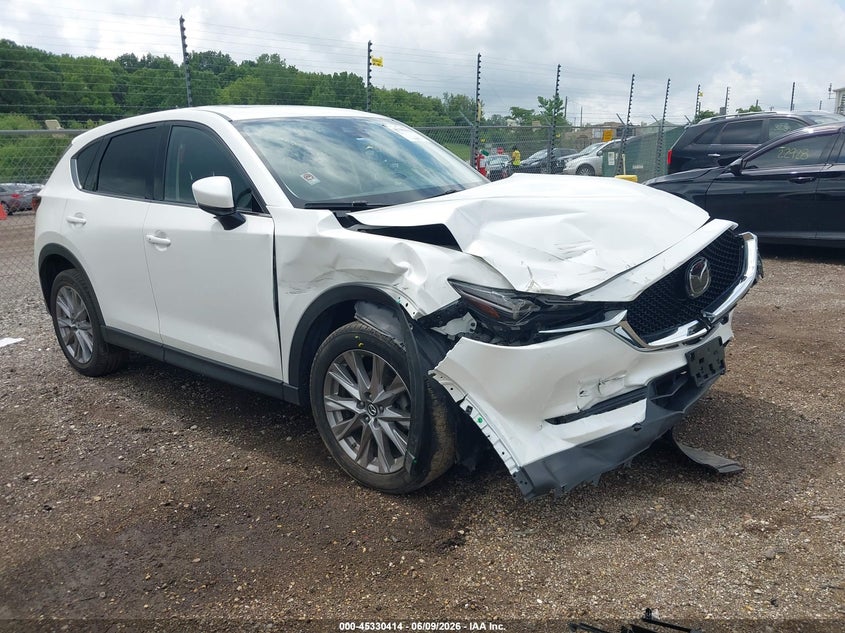 2019 Mazda Cx-5 VIN JM3KFBDM9K0507585 IAAI salvage auction — FRONT END, Salvage Title, sold $4,100 on 2026-07-29 (photo 1)