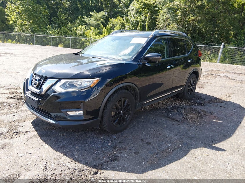 2017 Nissan Rogue VIN JN8AT2MTXHW385298 IAAI salvage auction — RIGHT SIDE, Salvage Title, sold $2,200 on 2026-07-08 (photo 2)