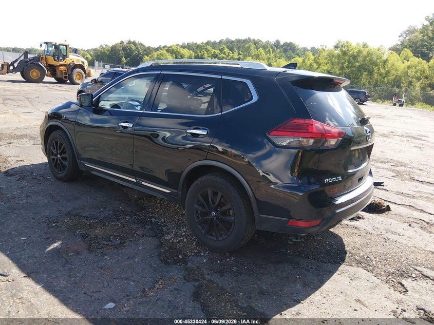 2017 Nissan Rogue VIN JN8AT2MTXHW385298 IAAI salvage auction — RIGHT SIDE, Salvage Title, sold $2,200 on 2026-07-08 (photo 3)