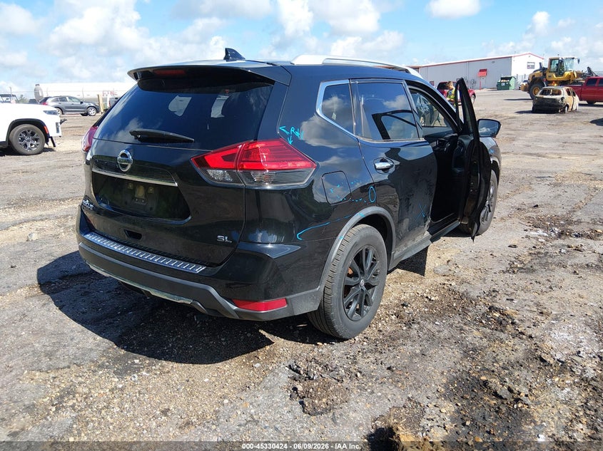 2017 Nissan Rogue VIN JN8AT2MTXHW385298 IAAI salvage auction — RIGHT SIDE, Salvage Title, sold $2,200 on 2026-07-08 (photo 4)