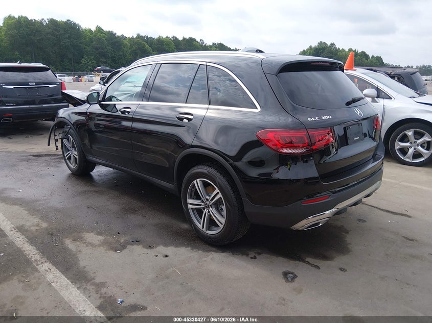 2020 Mercedes-benz Glc VIN WDC0G8EB0LF748313 IAAI salvage auction — FRONT END, Salvage Title, sold $5,400 on 2026-08-16 (photo 3)